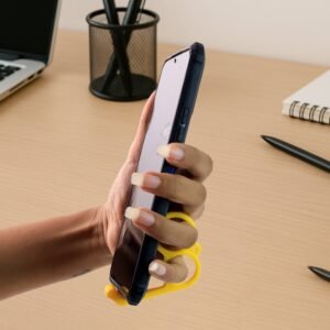 Hand Mobile Stand – Compact Plastic Phone Holder in Mix Colors