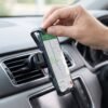 Plastic Car Mobile Phone Holder Air Vent Mount 360 Degree Rotating (1 Pc)