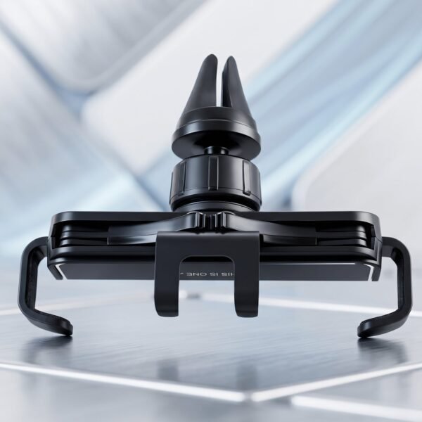 Plastic Car Mobile Phone Holder Air Vent Mount 360 Degree Rotating (1 Pc)