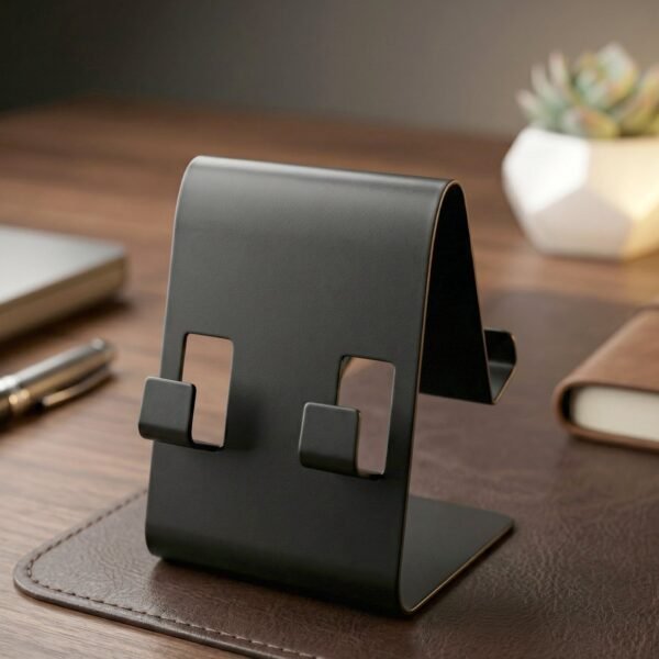 Foldable Metal Mobile & Tablet Stand – Sturdy and Portable Design