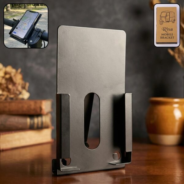 Auto Rickshaw Mobile Holder – Secure & Adjustable Dashboard Mount
