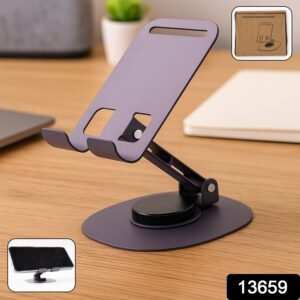 Foldable Mobile Stand – 360° Rotatable & Adjustable |