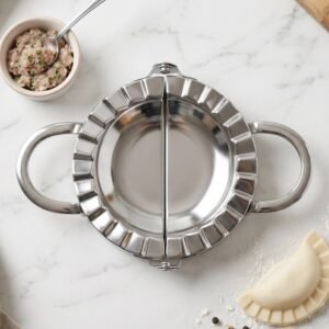 Stainless Steel Dumpling & Gujiya Maker – Durable & Easy to Use