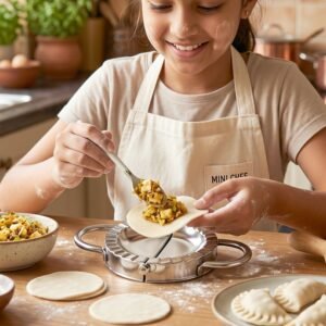 Stainless Steel Dumpling & Gujiya Maker – Durable & Easy to Use