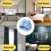 Self-Adhesive Broom Mop Holder – No-Drill Wall Organizer