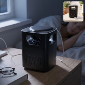 USB Electric Mosquito Killer Trap Lamp with Suction Fan for Bedroom (1 Pc)