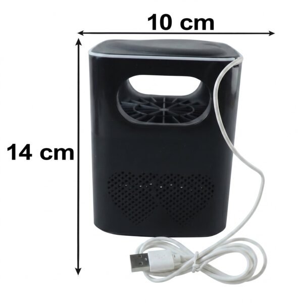 USB Electric Mosquito Killer Trap Lamp with Suction Fan for Bedroom (1 Pc)