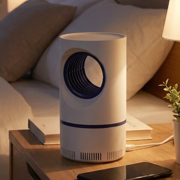 Electric USB Mosquito Killer Lamp – Silent Indoor Insect Trap