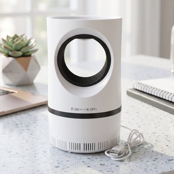 Electric USB Mosquito Killer Lamp – Silent Indoor Suction Trap