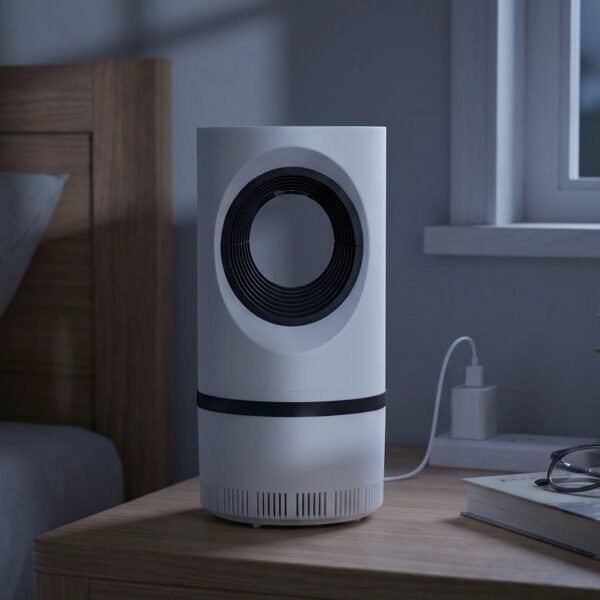 Electric USB Mosquito Killer Lamp – Silent Indoor Suction Trap