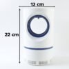 Electric USB Mosquito Killer Lamp – Silent Indoor Insect Trap