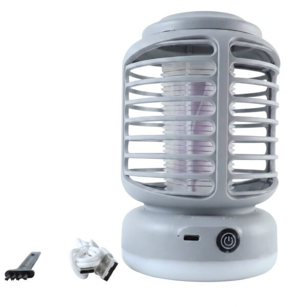 Electric Shock Mosquito Killer Lamp – Rechargeable UV LED Zapper