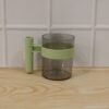Transparent Plastic Cup with Handle Reusable Water Tea and Coffee M...