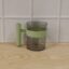 Transparent Plastic Cup with Handle Reusable Water Tea and Coffee M...