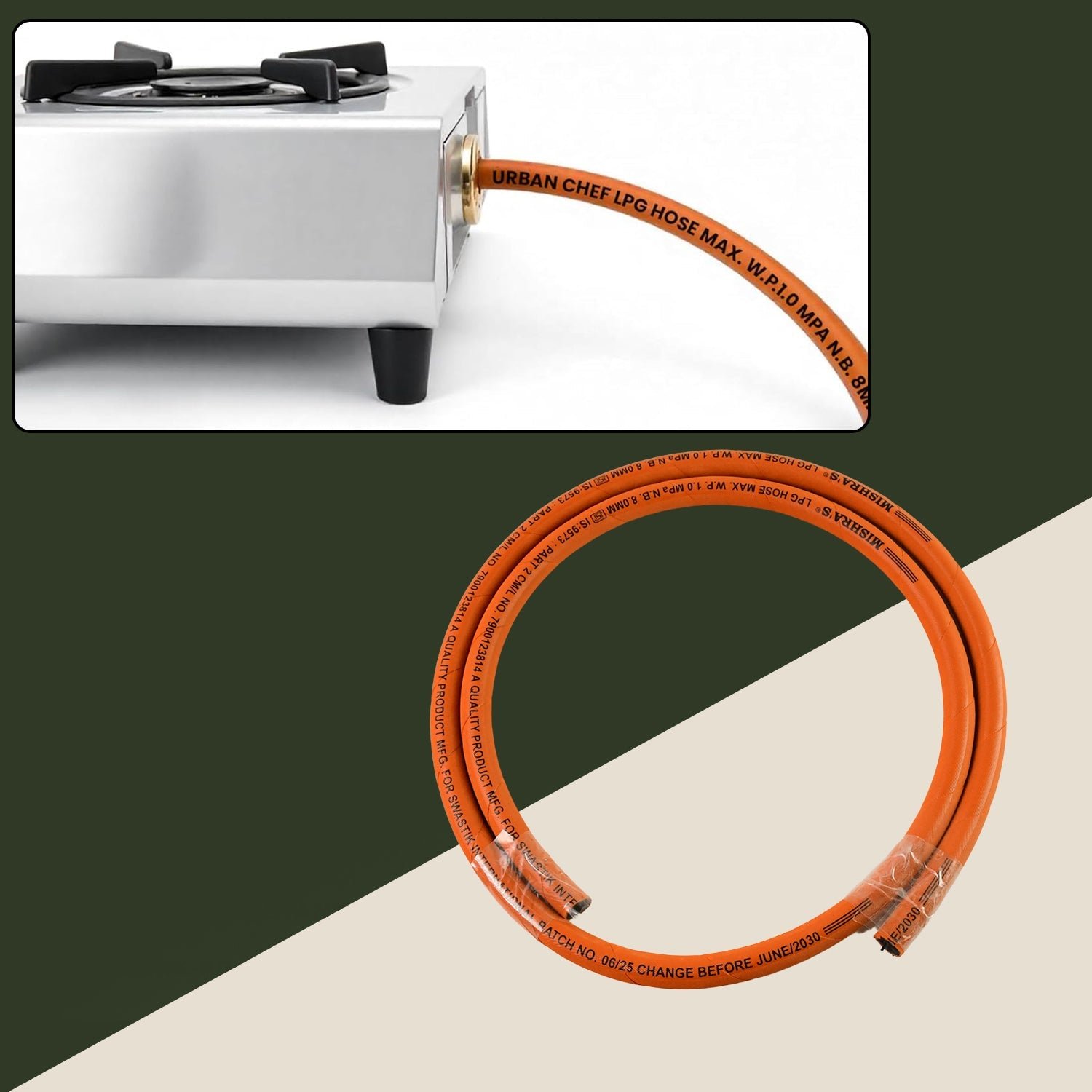 LPG Kitchen Combo Set – 5-Piece Gas Stove Kit | Mishra's