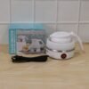 Collapsible Travel Electric Kettle 600ml Foldable Silicone Water Boiler (1 Pc)