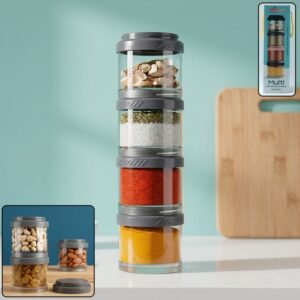 Stackable Storage Container Set – Space Saving & Modular Design