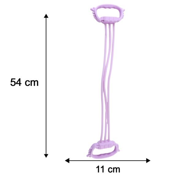 Multifunctional Chest Expander Puller 3 Tube Resistance Band for Home Gym (1 Pc)