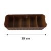 Plastic Drawer Organizer Tray – Keeps Socks & Underwear Neat