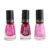 NailColour-04 Dark Mini Nail Polish – Glitter Finish Quick-Dry 6 ML