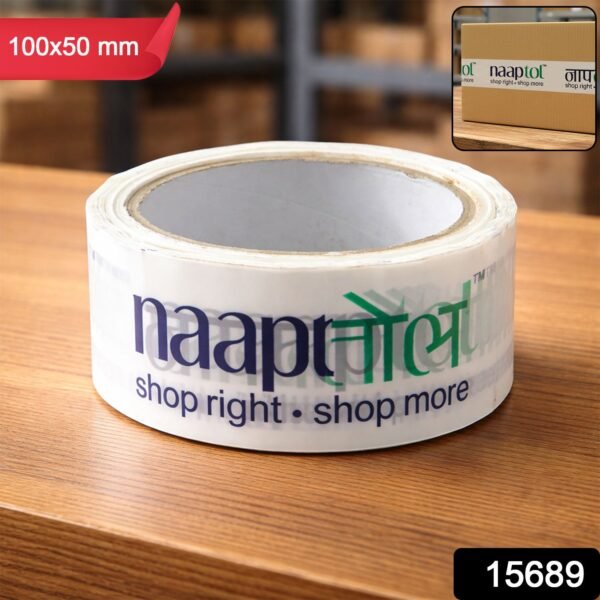 NapTolAdhesiveTap-WSKU-01 Printed Packaging Tape – Heavy-Duty Sealing for E-commerce |