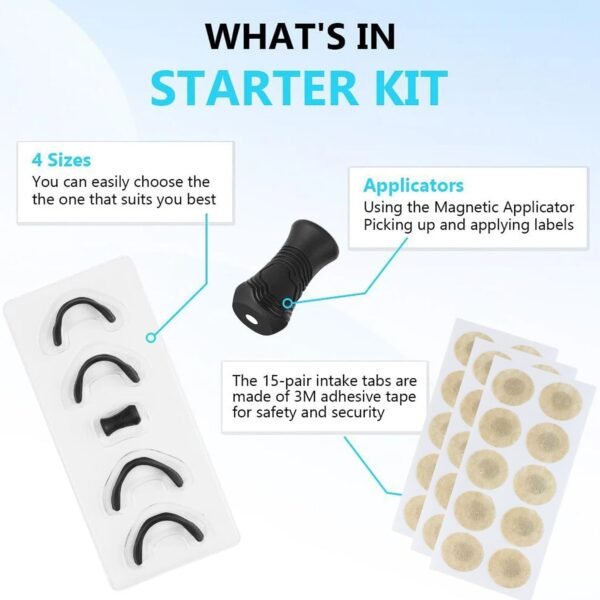 Nasal Strip Starter Kit – Boost Oxygen & Reduce Snoring Comfortably