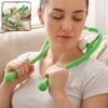 Neck-Cervical-Massager-1.jpg Manual Neck Shoulder Roller Massager with Rolling Balls for Pain Relief (1 Pc)