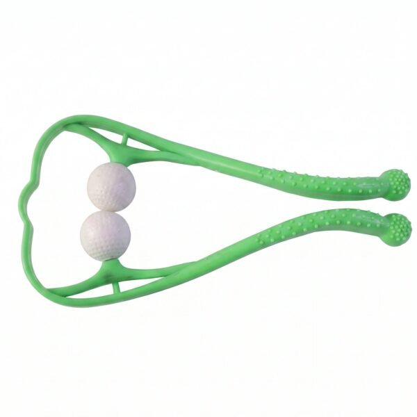 Neck-Cervical-Massager-7.jpg Manual Neck Shoulder Roller Massager with Rolling Balls for Pain Relief (1 Pc)