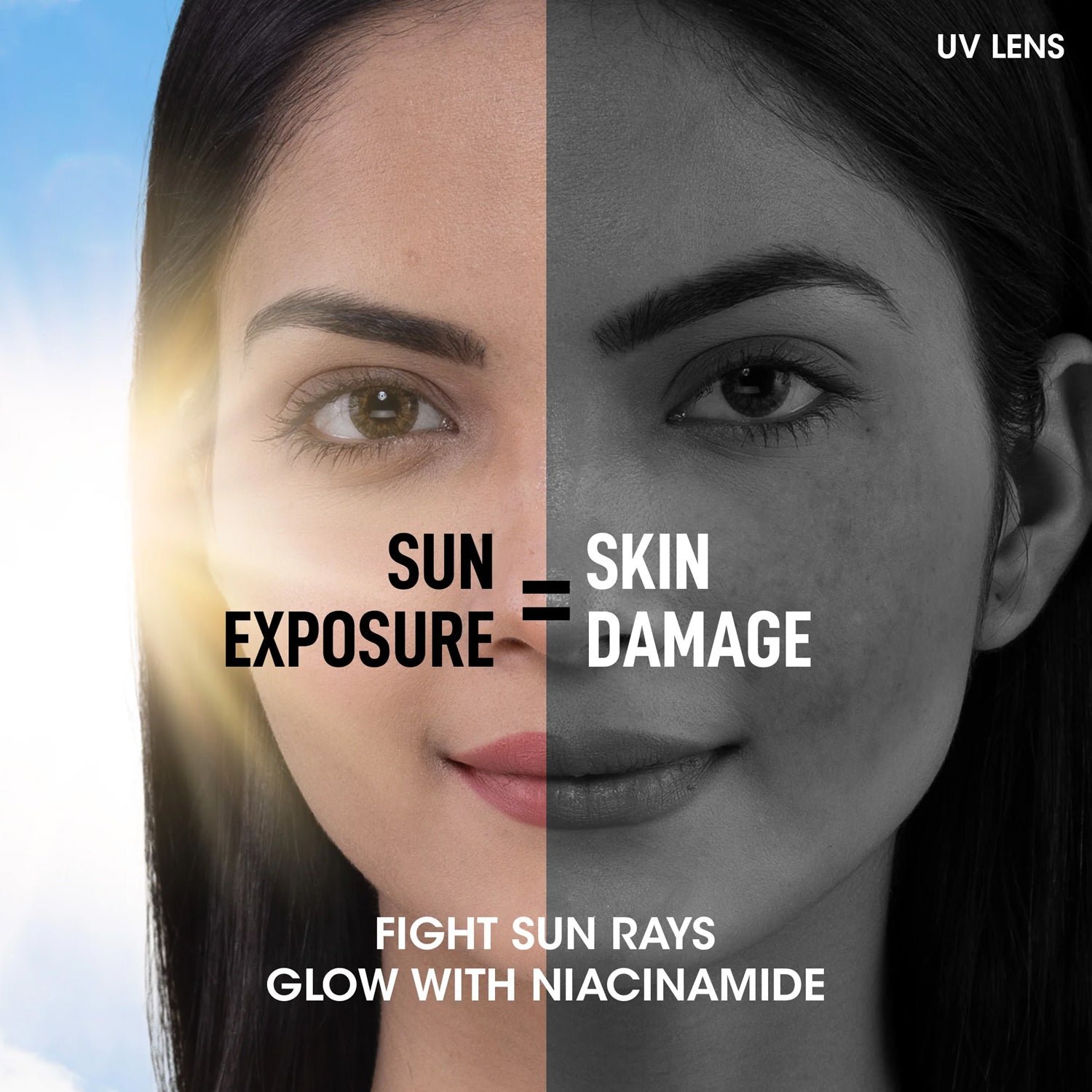 Niacinamide Sunscreen SPF 50 PA+++ – Broad Spectrum Sun Protection