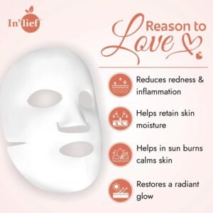 Niacinamide 1% Hydrating Facial Sheet Mask – Soothes & Calms Skin