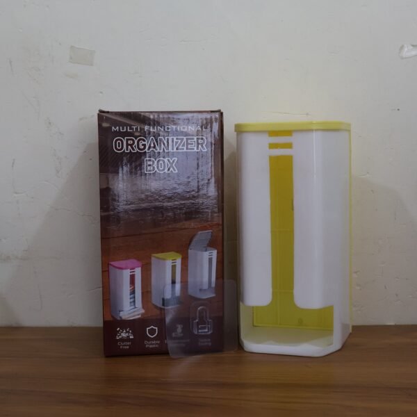 Wall-Mounted Bag Dispenser – Kitchen Plastic Bag Organizer Box