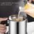 Oil Strainer Pot – Stainless Steel with Lid & Fine Mesh Filter