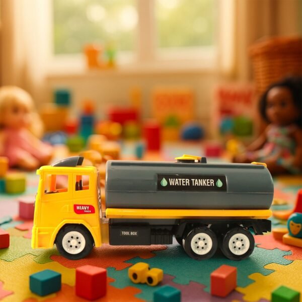 Water Tanker Toy Truck – Push & Go Durable Vehicle for Kids
