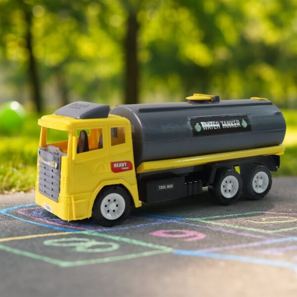Water Tanker Toy Truck – Push & Go Durable Vehicle for Kids