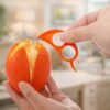 Plastic Orange Peeler Tool – Easy Peel Set of 5 for Citrus Fruits