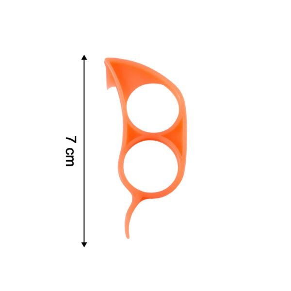 Plastic Orange Peeler Tool – Easy Peel Set of 5 for Citrus Fruits