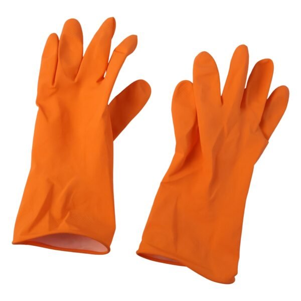 Reusable Rubber Cleaning Gloves – Waterproof & Durable for Kitchen