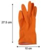 Reusable Rubber Cleaning Gloves – Waterproof & Durable for Kitchen