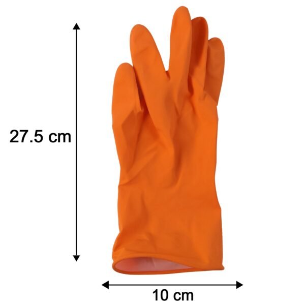 Reusable Rubber Cleaning Gloves – Waterproof & Durable for Kitchen