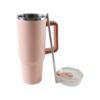 Konvex Hydra Insulated Travel Tumbler 1200 ML with Handle Straw Pink (1 Pc)