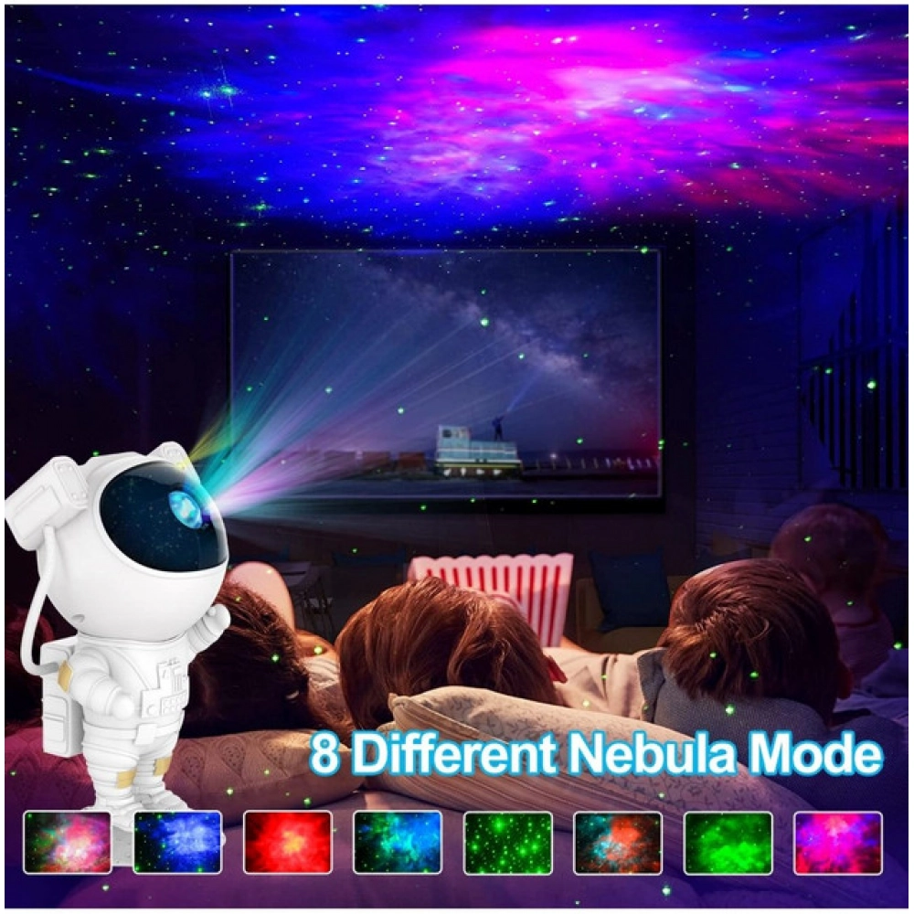 Plastic Galaxy Projector Night Lamp – Astronaut Design - Image 3