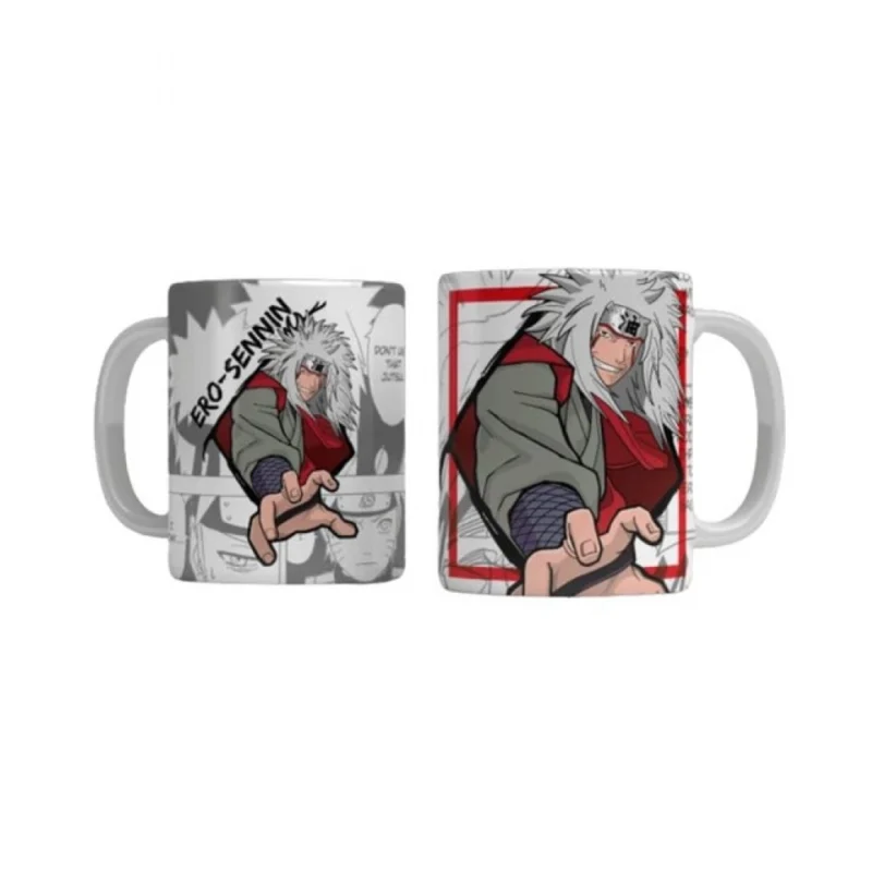 Generic Anime Jiraiya Ceramic Printed Coffee Mug (White)