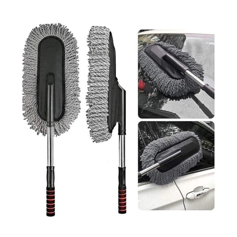 Pack of 2 Big Car Duster (Grey)