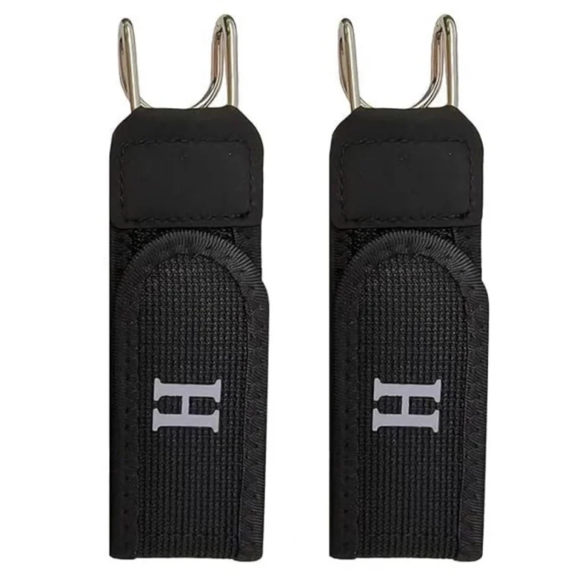 Pack of 2 Buckle Less Belt Pair (Black)