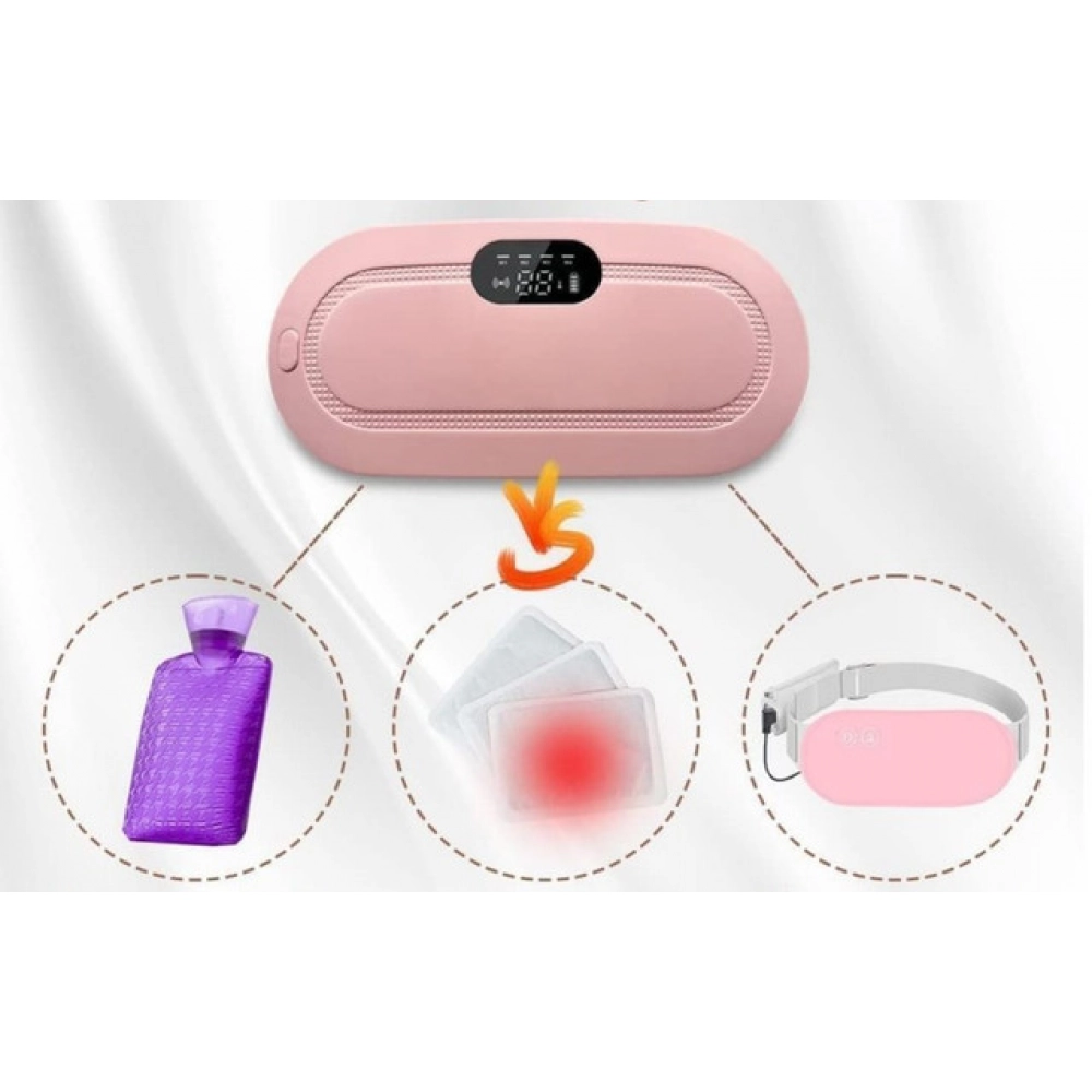 Menstrual Heating Pad Massager (Pink) - Image 2