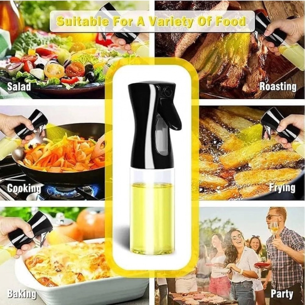 Pack of 2 Oil Sprayer for Cooking (Black) - Image 3