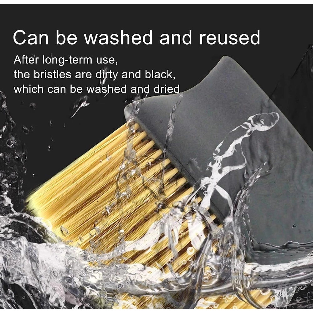 Pack of 3 Car Dashboard Cleaning Brush (Black) - Image 2