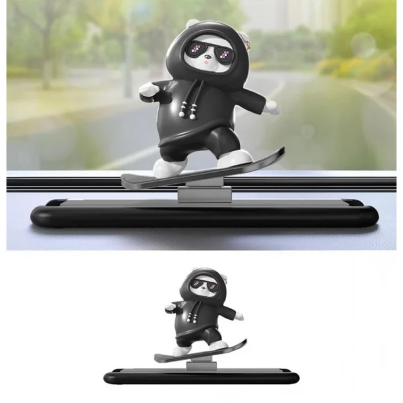 Car Slidder Panda (Black)