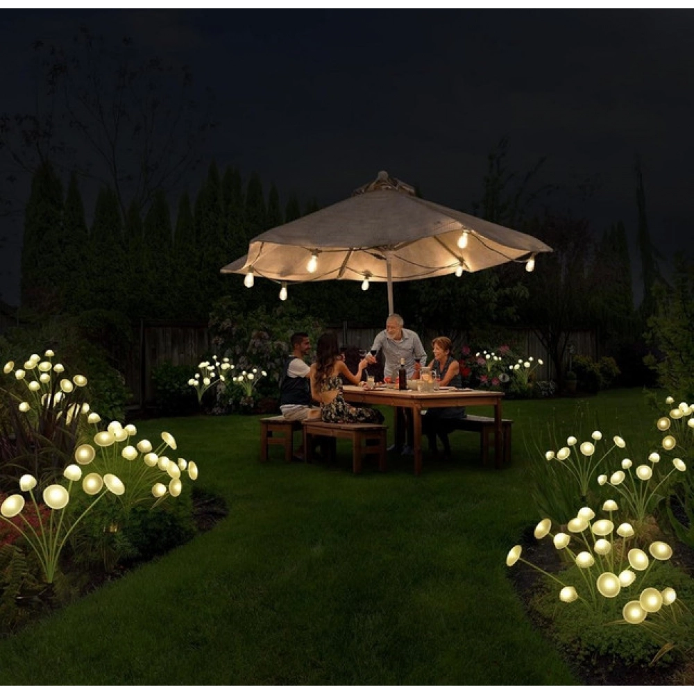 Solar Mushroom Light (Green) - Image 3