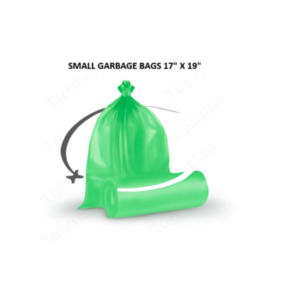 Pack of 12 Biodegradeable Vegetable-Paper 17 x 19 Inches Garbage Bag (Green) - Image 6